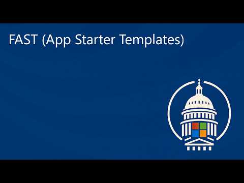 FAST - App Starter Templates