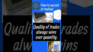 Successful trading is all about preparation.