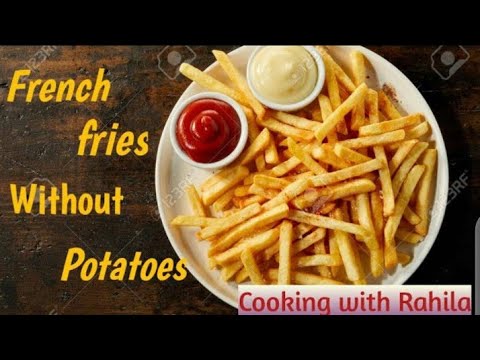 French fries without potatoes | How to make finger fries without potatoes?