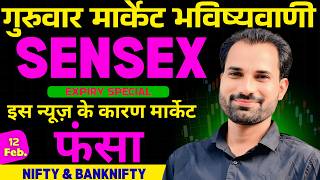 आखिर क्यों है SIDEWAYS | Sensex Expiry Analysis | Nifty Prediction For Tomorrow | Banknifty