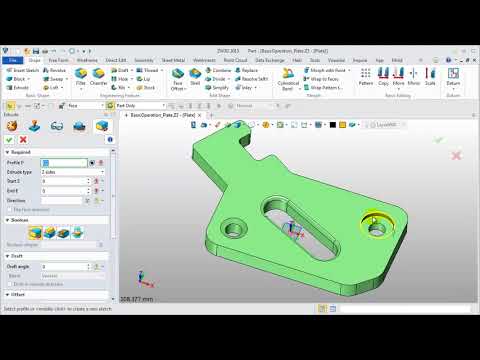 ZW3D CAD Tutorial 2  CAD Mouse Control