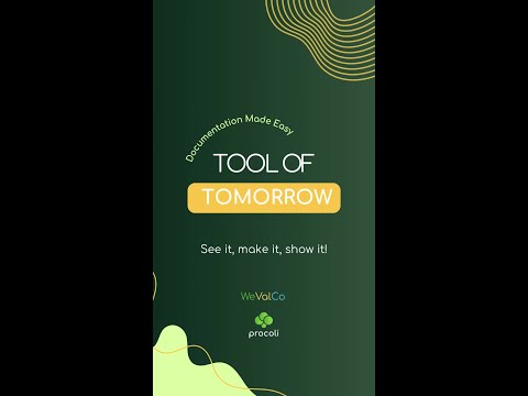 Tool of Tomorrow:  Documentation Made Easy