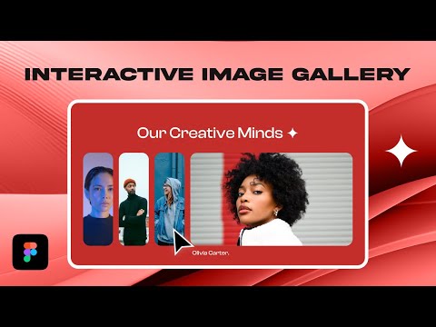 Interactive Image Gallery in Figma – Click to Expand | Figma Tutorial