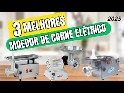 Os 3 melhores moedores de carne elétricos profissional  ! Tem Moedor elétrico profissional, potente