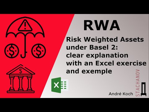 Risk Weighted Assets RWA under Basel 2: clear explanation with an Excel exercise and exemple