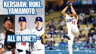 Position player imitates Kershaw, Yamamoto, and Roki Sasaki in EPIC inning on the mound! 🤣