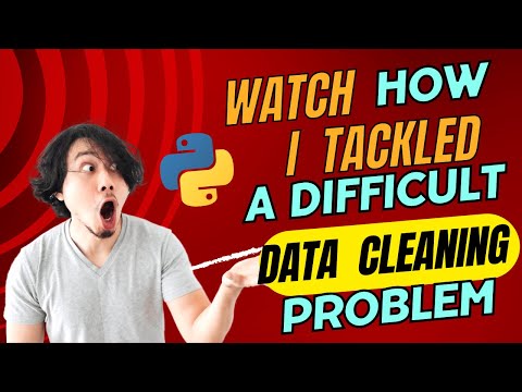 Watch How I Tackled A Data Cleaning Problem While Preparing My Data For A Machine Learning Model