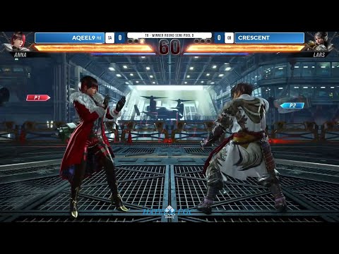 Crescent (Lars) vs Aqeel9 (Anna) ➤ Evo France 2025 Day 1 - Tekken 8