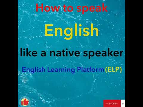 English Learning Platform