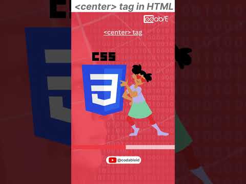 Never use Center Tag in HTML? | Learn Coding only in 1min | Coding #shorts #youtubeshorts #code #yt