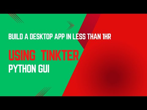 Building Graphical User Interface(GUI) in Python using Tkinter Library