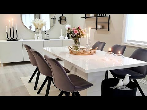 Top Modern Dining Room Design Ideas 2025 | Best Trendy Dining Tables & Stylish Living Room Decor