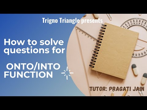 How to solve QUESTION FOR ONTO/INTO FUNCTION(2022)