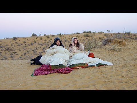 I slept in the INDIAN DESERT