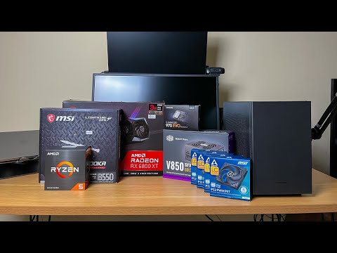 I built my dream PC! Ryzen 5600 and 6800XT