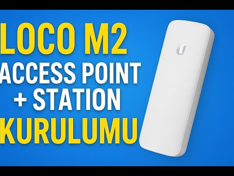 ⚙️ Loco M2 Antenna Installation | Access Point – Router – Station Configuration (Real Application)
