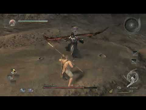 Nioh 1 - Hino Enma - no damage (no armor, magic, living weapon) - Way of the Samurai