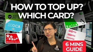 Suica card or Mobile Suica? Japan's IC Cards EXPLAINED in 6 mins