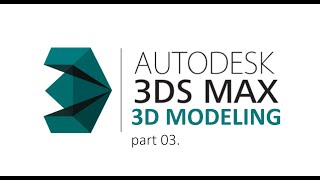 3d modeling techniques with 3ds Max - Spline Modeling | Lesson 02 | part 03