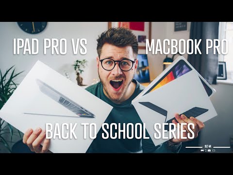 iPad Pro Vs MacBook Pro // Back to School // Unboxing (Q&A Review)