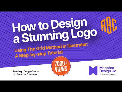 How to Design a Stunning Logo using the Grid Method in Illustrator: A Step-by-Step Tutorial