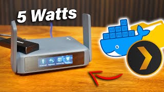 This Router is a NAS, and runs Docker...and Plex