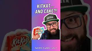 Kit Kat Birthday Cake Tastes Like a Party! 🍫🤤 #onebitechallenge