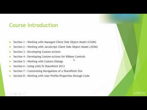Sharepoint Development Course Introduction Part -1
