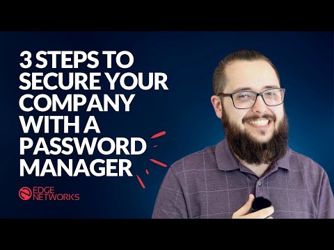 3 Steps to Secure Your Company with a Password Manager #cybersecurity #security #tips #business