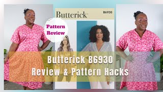 New Sewing Make| Butterick B6930 Pattern Review with Hacks