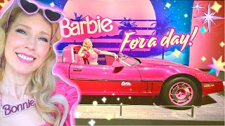 Being BARBIE fora day!  BARBIE exhibit, shopping, an old fashioned diner, & more! Girly vlog!
