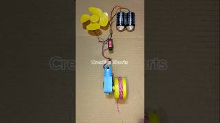 Running a Metal Gear Motor Powering Into Two Bike Fog Light & DC Fan Motor _ DC Motor #dcmotor