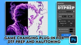 DTPREP Plug-in for DTF file preparation and halftoning
