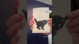 Happy international cat day 🐈 #booktube #cat #kitten #booktuber #books#catbooks