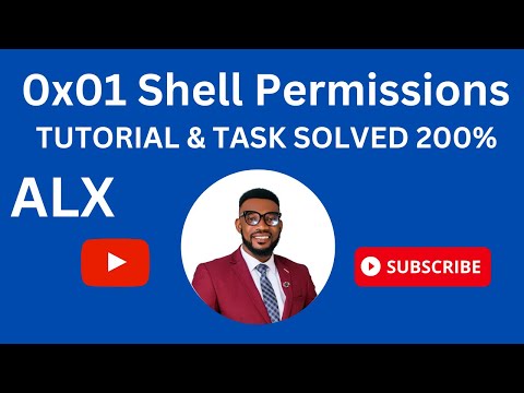 0x002 shell permissions  | tutorial and task 100% Solved| alx software engineering.