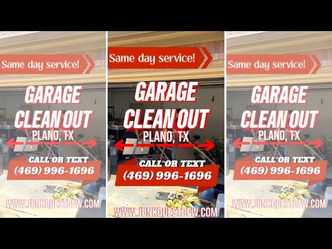 🚛 Same-Day Garage Clean Out in Plano | Fast & Affordable Junk Removal! 🗑️