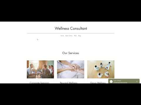 Wellness Consultant