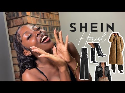 Shein Try-On Haul : Winter Essentials | Order Details + Customs |South African Youtuber