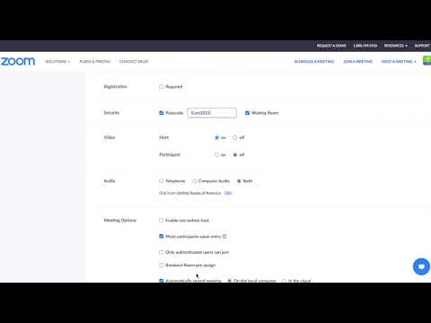 Schedule recurring meetings   Zoom