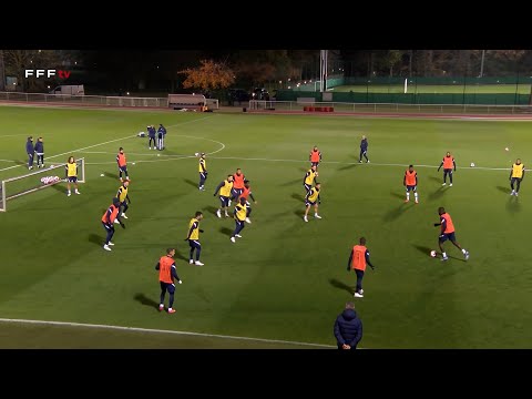 フランス代表 ミニゲーム 2021.11 France: Small Sided Game