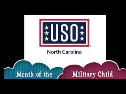 USO of NC "Thank You" to all military children out there!