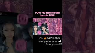 POV : ITS A PINK YOUTUBE INTRO ! 🩷#youtubeintro #youtubeshorts #youtubeintros