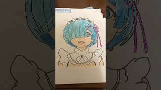 (リゼロ)レムの絵