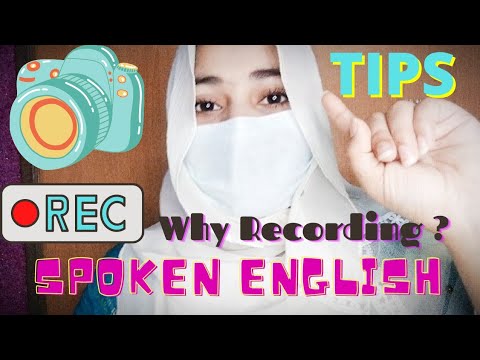 Spoken English Tips | Record Yourself | Learn With Muneeba Z.Mughal