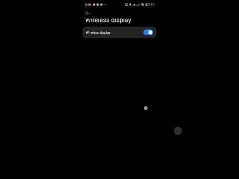 Wireless Display ON kaise kare? | Phone ko TV se WiFi pe Connect karo!|#trending ,#viralshort