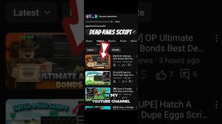 Ultimate Auto Bonds?! Dead Rails Script #robloxscripts #roblox #bloxfruitsdeadrails