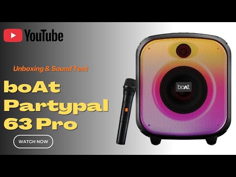 Boat PartyPal 63 Pro – Best Party Speaker Under ₹5,000? Full Review! 💥