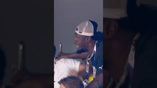 Usain Reaction to Oblique Seville winning the 100m Finals in Tokyo