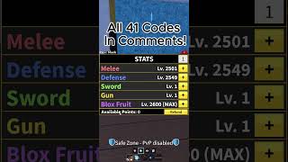 ALL WORKING BLOXFRUITS CODES AS OF JANUARY 2025!