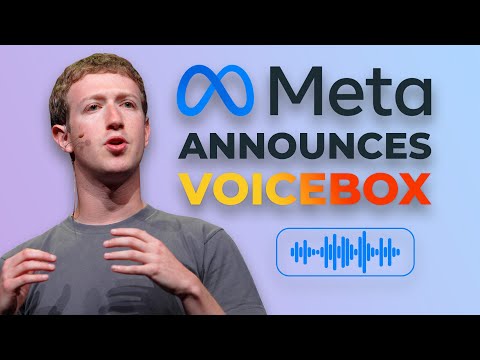 Meta's Voicebox: A New Era in Generative AI Speech